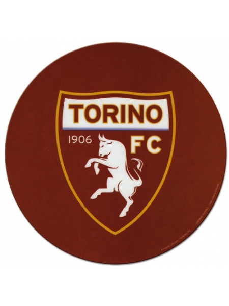 Tappetino mouse rotondo con logo ufficiale TORINO FC